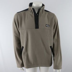 Spyder Pullover Sweater‎ Jacket Mens Large Brown NWT Retails $ 129